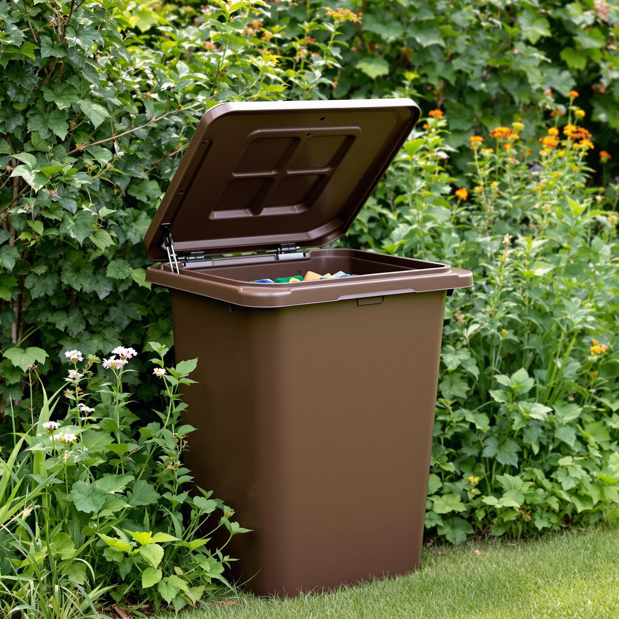 Gartenabfälle und Grünschnitt in der Biotonne