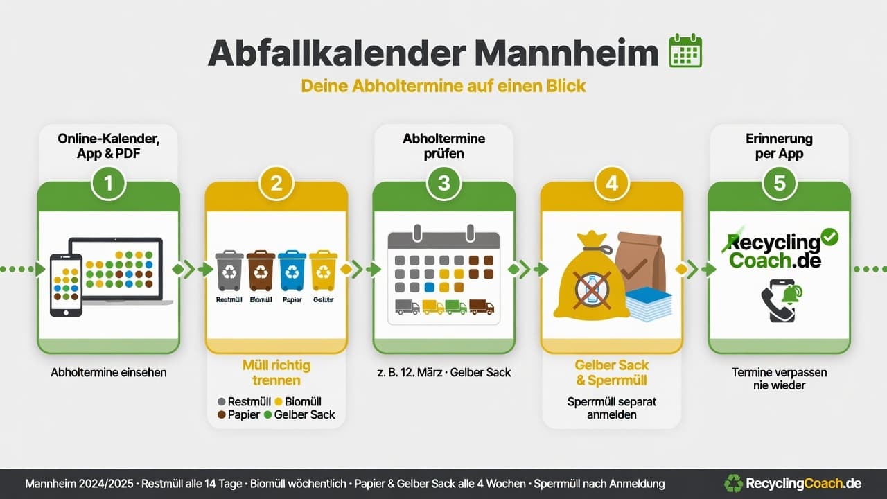 Infografik: Abfallkalender Mannheim — Abholtermine und Kanäle