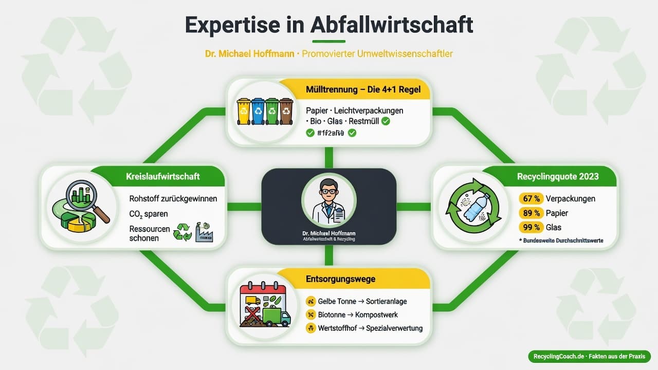 Infografik: Expertise-Bereiche des Autors