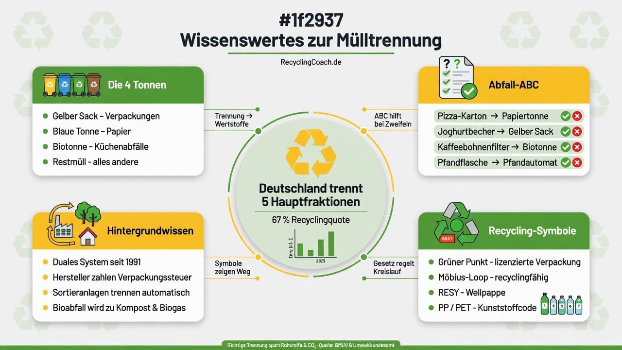 Infografik: Wissenswertes-Bereich — Themenübersicht