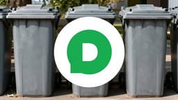 Stilisierte Darstellung des Grünen Punkts