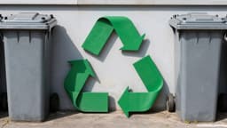 Stilisierte Darstellung der Möbius-Schleife (Recycling-Dreieck)