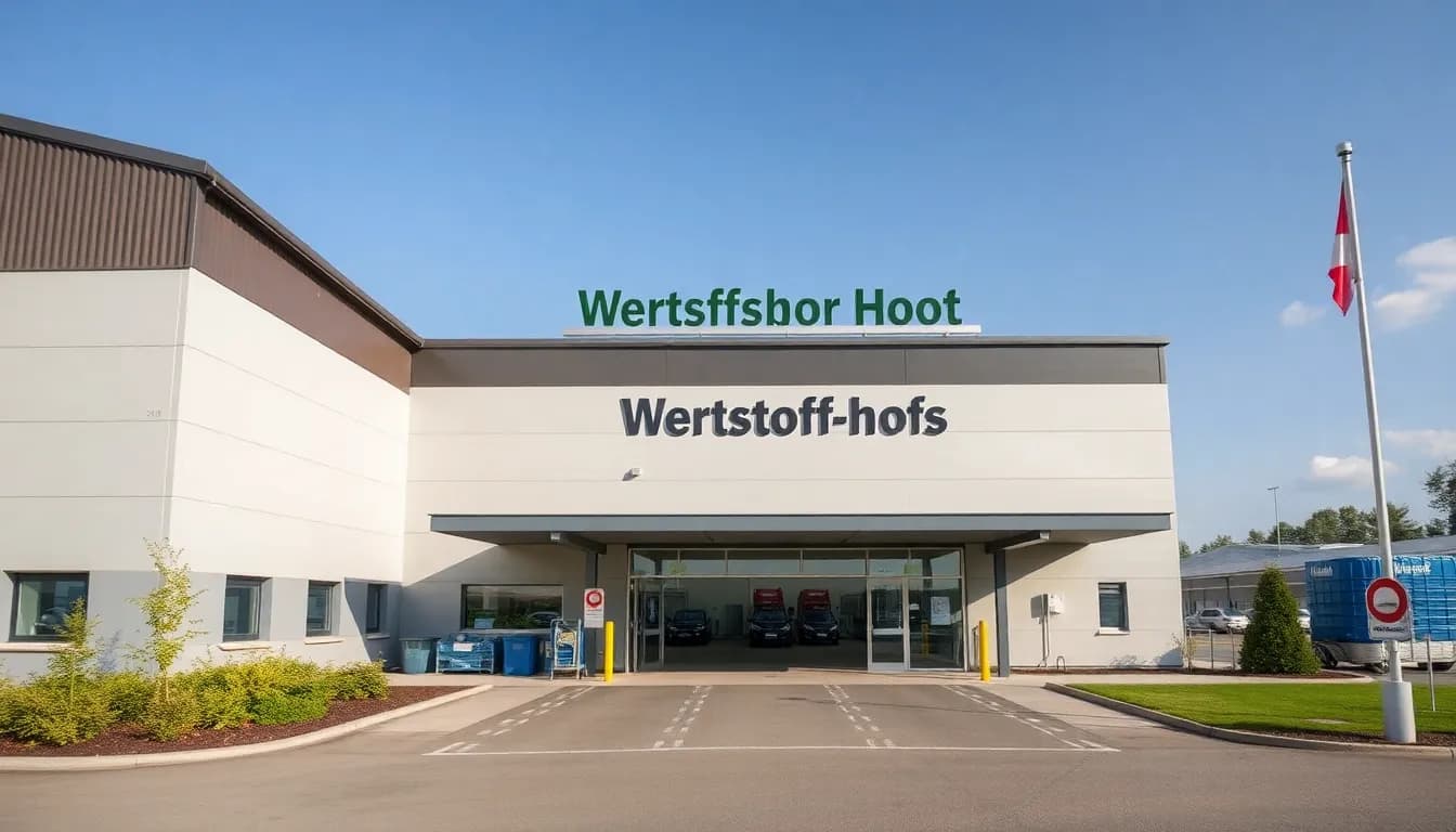 Standort eines Wertstoffhofs in Buchloe