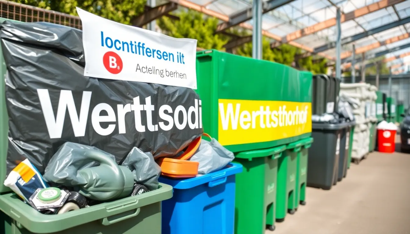 Kostenübersicht für Wertstoffhöfe in Buchloe