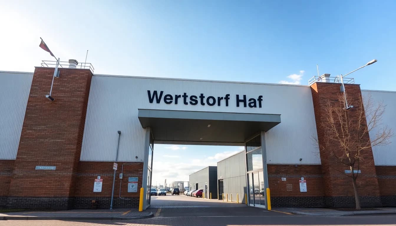 Standort eines Wertstoffhofs in Dresden