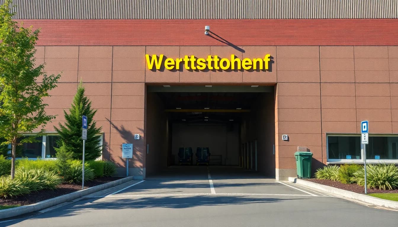 Standort eines Wertstoffhofs in Göppingen