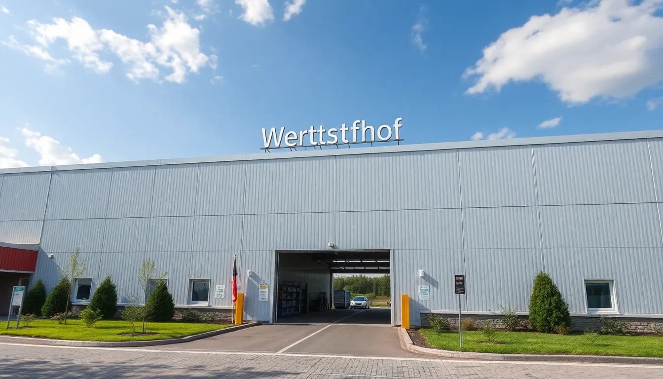 Standort eines Wertstoffhofs in Gröbenzell