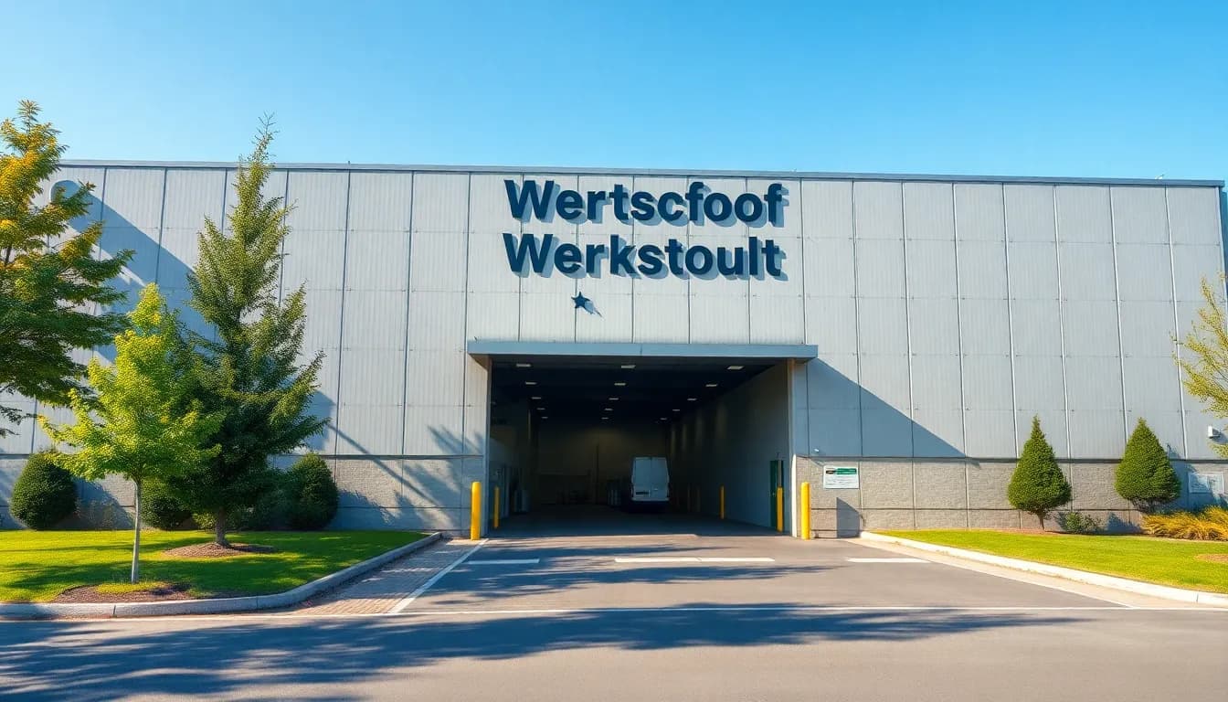 Standort des Wertstoffhofs in Hanau