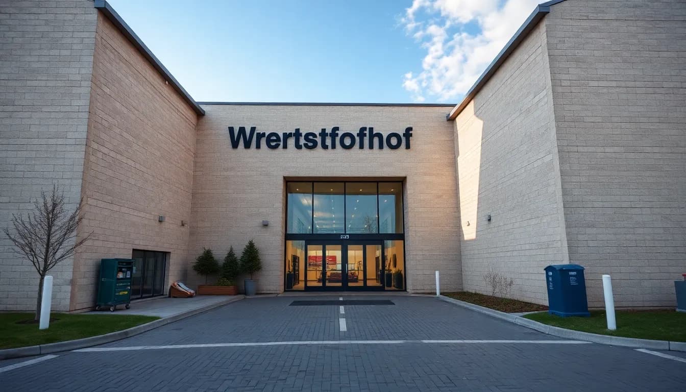 Standort eines Wertstoffhofs in Kitzingen