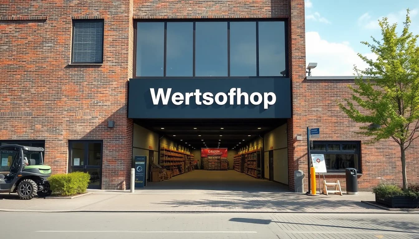 Standort eines Wertstoffhofs in Köln