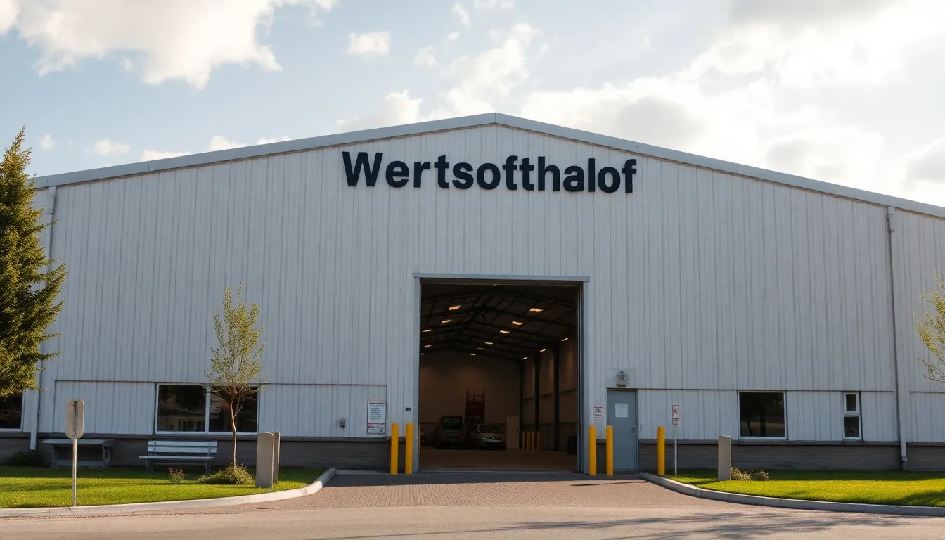 Standort eines Wertstoffhofs in Leipheim