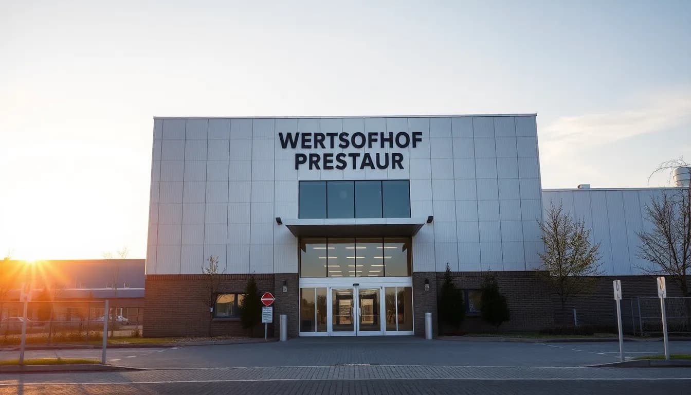 Standort eines Wertstoffhofs in Leipzig