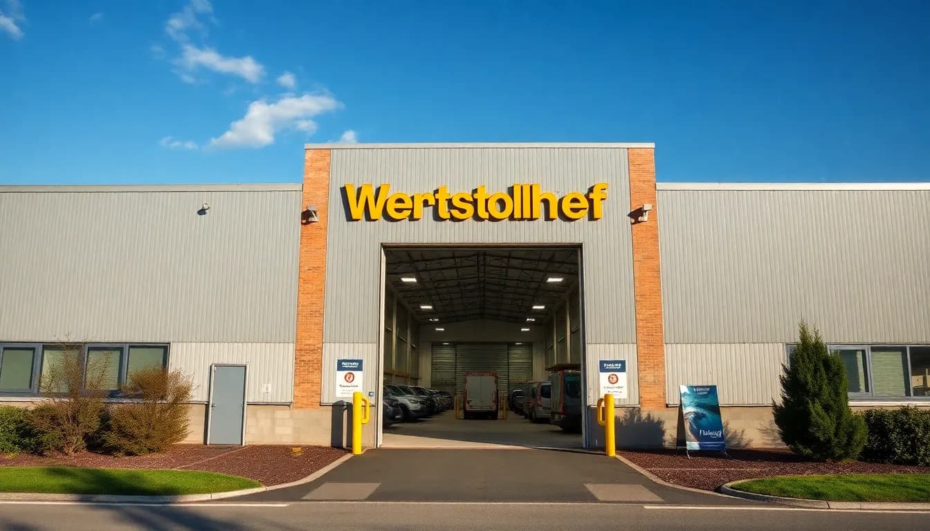 Standort eines Wertstoffhofs in Manching