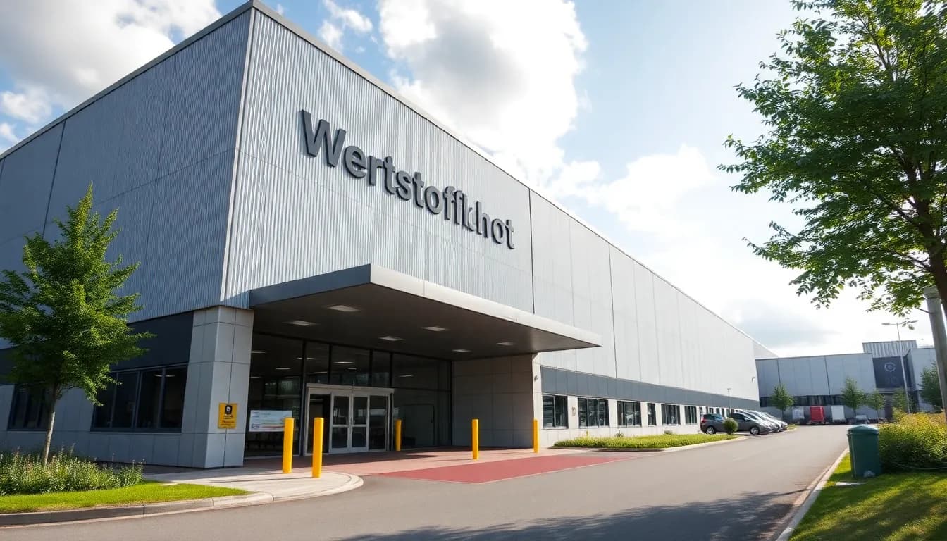 Standort eines Wertstoffhofs in Moosburg