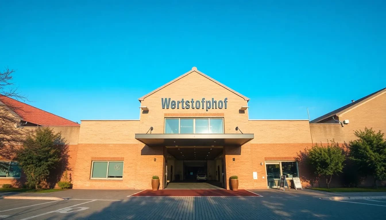 Standort eines Wertstoffhofs in Regensburg