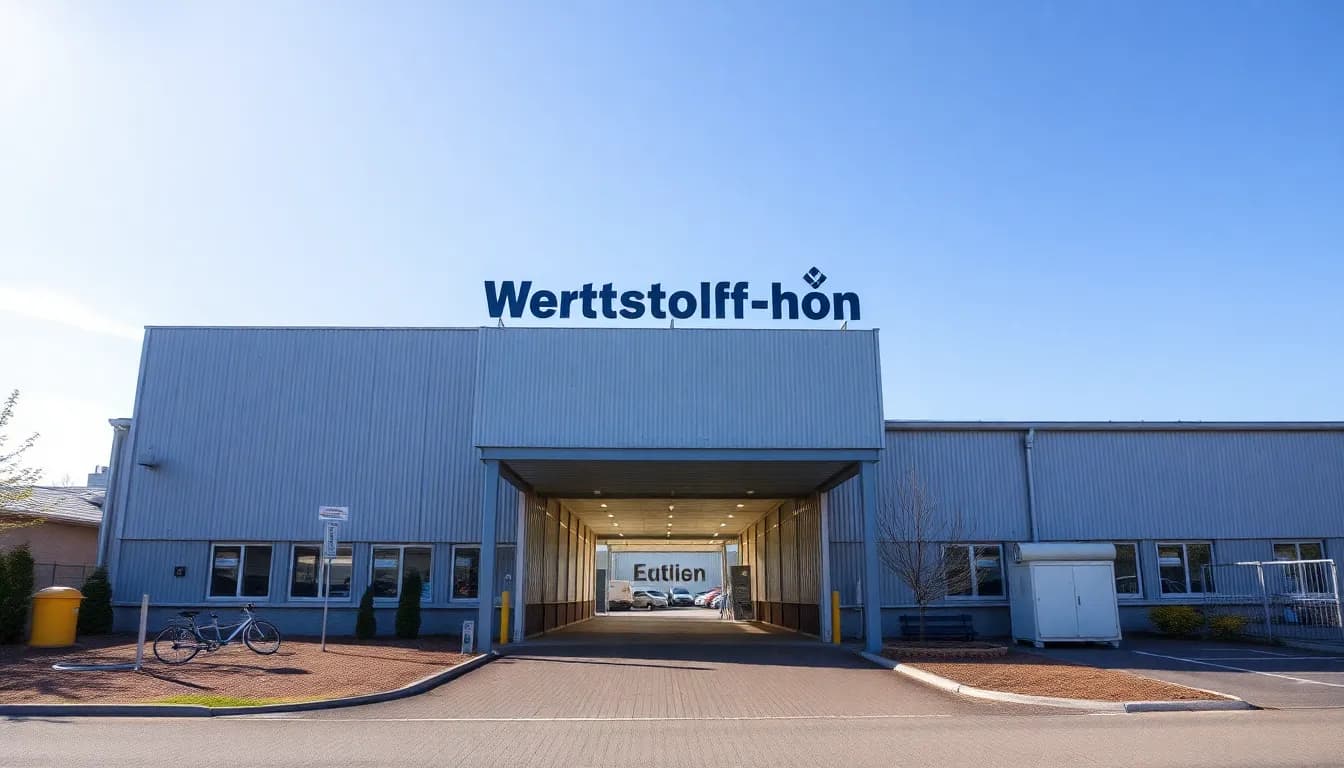 Standort eines Wertstoffhofs in Selm