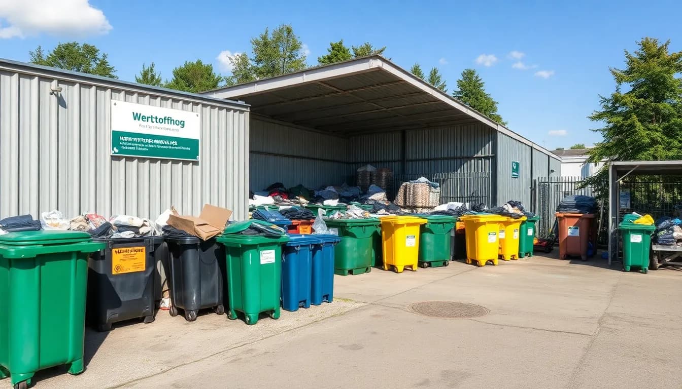 Kostenübersicht für Wertstoffhöfe in Unterhaching