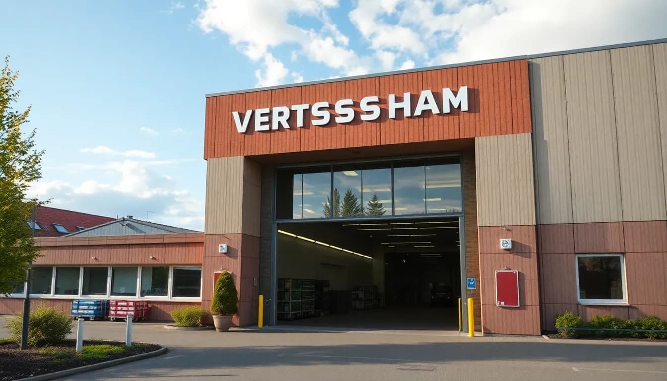 Standort eines Wertstoffhofs in Vaihingen