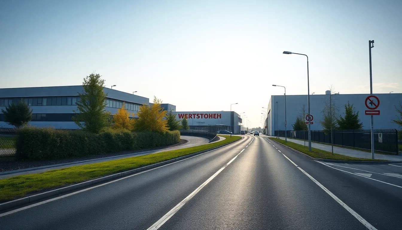 Anfahrt zum Wertstoffhof in Zweibrücken